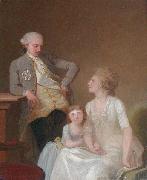 Jens Juel Johan Theodor Holmskjold and family Spain oil painting artist